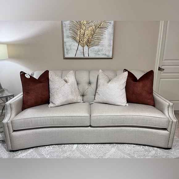 1-CALDEIRA CUT VELVET DESIGN DECORATIVE PILLOW (Read description for details) - Picture 14 of 17